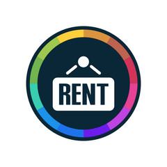 Modern Vector App Button