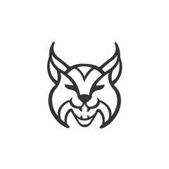 Vector Illustration of lynx Icon © oldstores