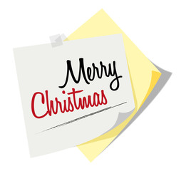 Post it | Notizzettel | Merry Christmas