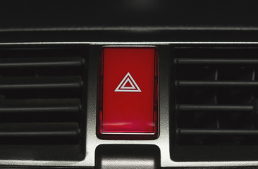 Car emergency button soft focus