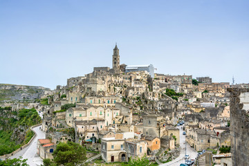 Obraz premium Ancient town of Matera, Basilicata, Italy