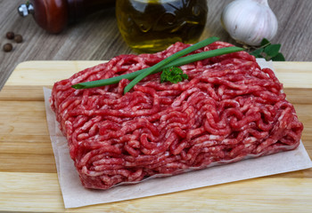 Minced beef meat