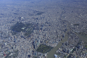 東京／空撮広域
