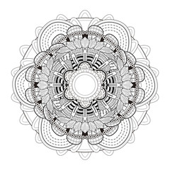 exquisite mandala pattern design