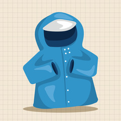 Fishing clothes theme elements