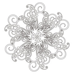 exquisite mandala pattern design