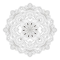 exquisite mandala pattern design