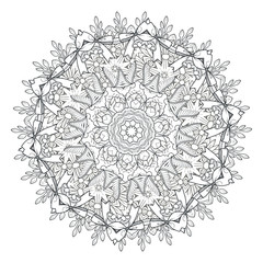 exquisite mandala pattern design