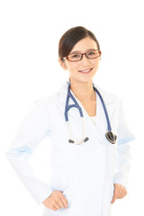 Fototapeta premium 笑顔の女医