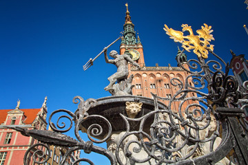 Fontanna Neptuna w Gdańsku © Patryk Michalski