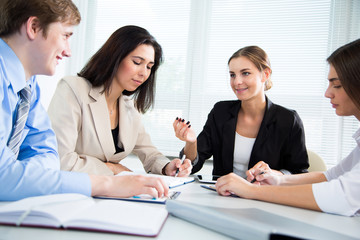 Fototapeta premium Business people