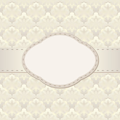 vintage background with frame