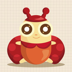 bug cartoon elements