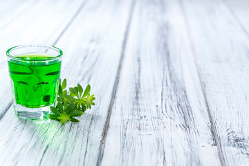 Woodruff Liqueur Shot