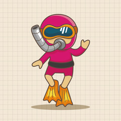 diver theme elements