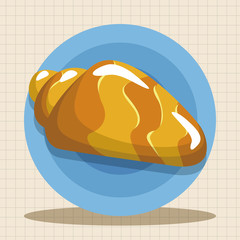 sea animal shell cartoon theme elements