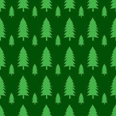 Obraz premium Forest seamless pattern background