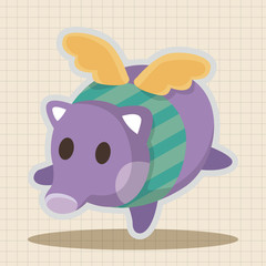 bizarre monster theme elements