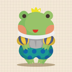 frog prince theme elements