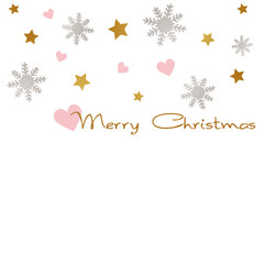 Merry Christmas decorations elements border