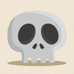 skull theme elements