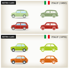 Automobili italiane vintage - obrazy, fototapety, plakaty