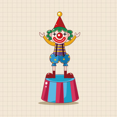 clowns theme elements