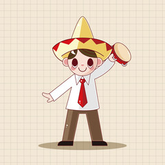 Mexican theme elements