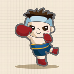 boxer theme elements