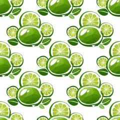 lime seamless pattern