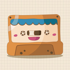 Audiotape theme elements