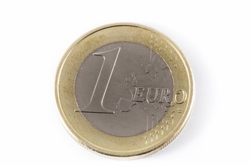 one euro coin