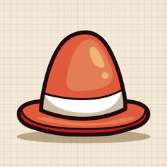 Warning cones theme elements