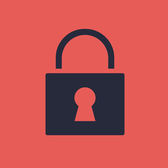 Locked padlock icon