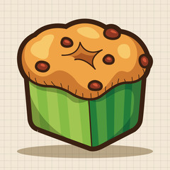 decorating cake theme elements vector,eps10