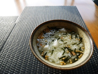 green tea rice