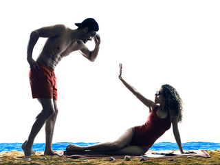couple on the beach Sexual Harassment