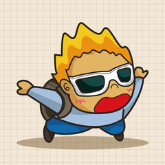 Extreme Sports theme elements