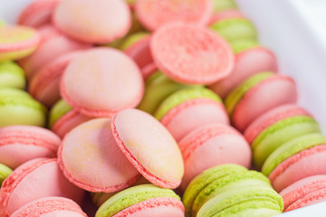 Colorful macaroons