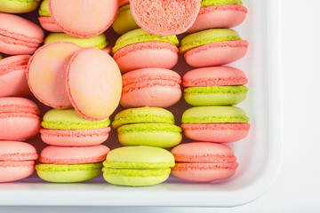 Colorful macaroons