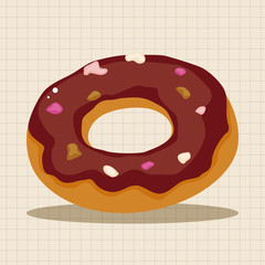 donut theme elements