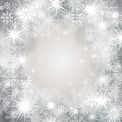 Fototapeta na wymiar Christmas Background - Vector Illustration, Graphic Design Useful For Your Design