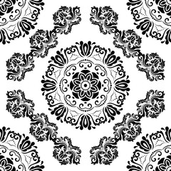 Seamless Oriental Vector Background
