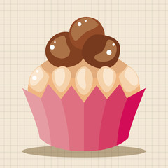 decorating cake theme elements