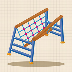 Amusement park facilities theme elements