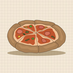 pizza theme elements