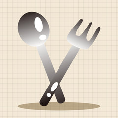 tableware theme elements