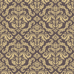 Damask Seamless Vector Pattern