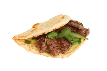 Sirloin flatbread