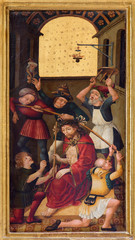 Obraz na płótnie Canvas Neuberg and der Murz - paint of Crowning with Thorns (1505)